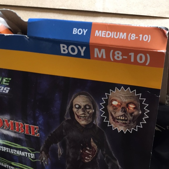 Costume Rotting zombie boy m 8–10–new - Picture 8 of 8